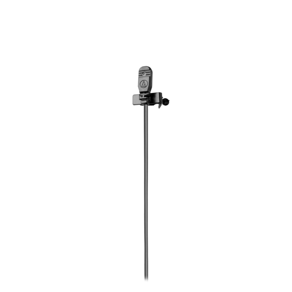 MT830CH OMNIDIRECTIONAL CONDENSER LAPEL MIC, 55"(1.4M) PERMANENTLY ATTACHED CABLE TERMINATED WITH SCREW-DOWN